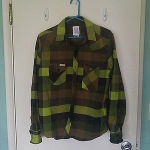 Topo Designs Mens Medium Heavy Flannel Shirt